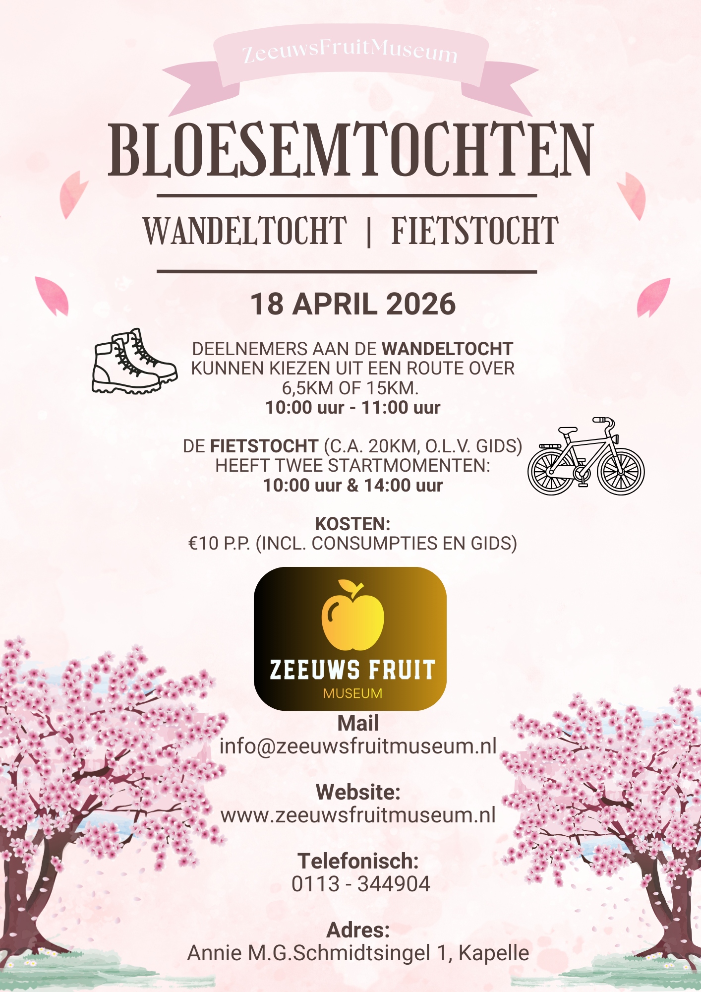 Bloesem fietstocht